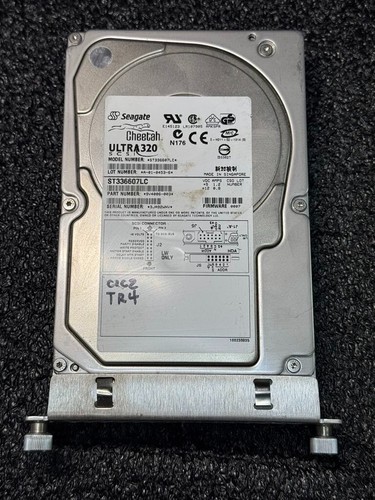Seagate 9V4006-003 ST336607LC 36.7GB 10K RPM Ultra-320 SCSI Hot-Pluggable 80Pin - Picture 1 of 9