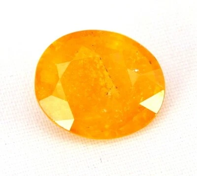 SHOLA Echt 8,46 Ct Natürlicher Lemon Gelb Saphir aus Madagaskar, Sapphire - Bild 1 von 2