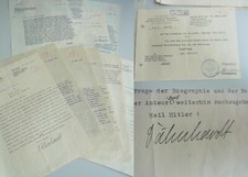 Correspondence 1936: Prof. Heinz D&auml;hnhardt with D&ouml;bler (Erfurt) about W.H. Riehl