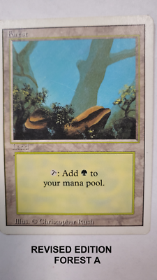 mtg 4th edition card list MTG Revised, Fourth, Odyssey Editions - Basic Lands (Choose Your Order) LP