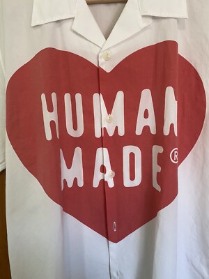 Human Made Big Heart Aloha Shirt | eBay