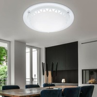 Led Decken Leuchte Rund Weiß Klassisch Wohn Ess Schlaf Zimmer Lampe Beleuchtung