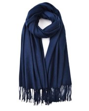 Scarf for Women - Womens Scarf Pashmina Shawls and Wraps for Evening Navy