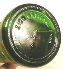 vintage ACL Soda POP Bottle: FULL 16 OZ "DIMPLED" SPRITE - ZION  NAT. PARK 