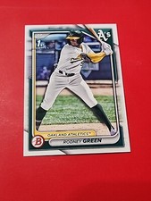 2024 Bowman Draft Paper Base BD-187 Rodney Green Oakland Athletics