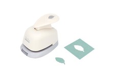 Bira Craft 3/8 inch Birch Leaf Shape Lever Action Craft Punch for Paper Crafting