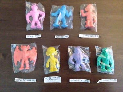 1979 Diener Keshi Space Creatures McDonalds Happy Meal Toy Figures