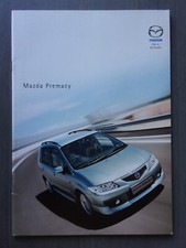 MAZDA PREMACY orig 2001 UK Mkt Sales Brochure