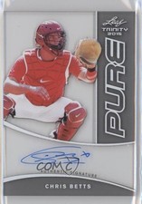 2015 Leaf Trinity Pure Auto Chris Betts #P-CB1 Auto 3j2