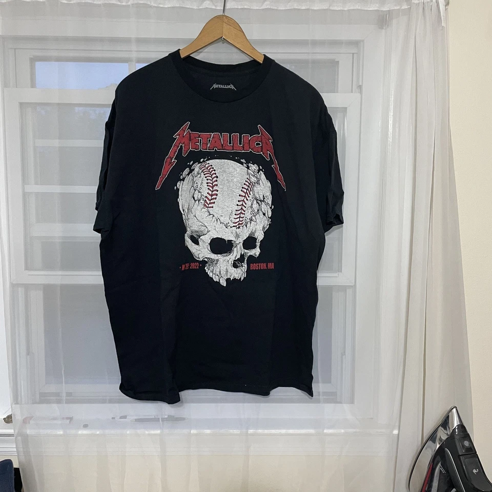 METALLICA Calling May 22 2022 BOSTON Concert (2XL) T Shirt  Hetfield Hammett - Image 3 of 3