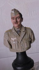 figurine buste resine peint à la main Otto Skorzeny 1/10