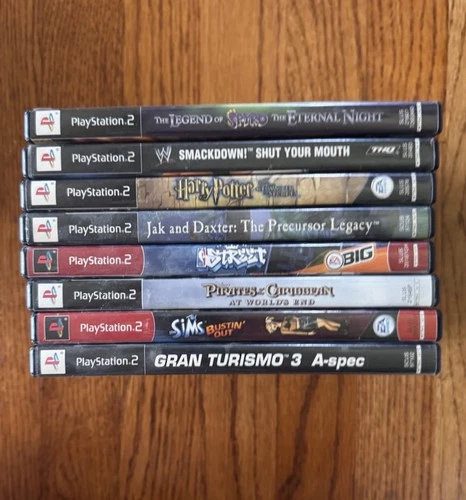 PS2 Playstation 2 Games Lot/bundle: 8 games. Spyro, Sims, Harry Potter, etc. CIB