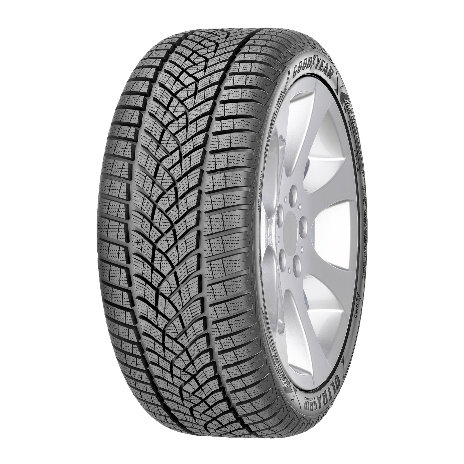 Pneu hiver 235/55 R20 105V Goodyear Ultragrip pour vos trajets en montagne