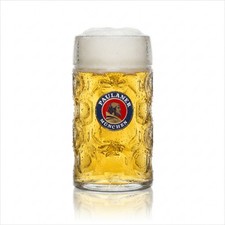 Paulaner Maßkrug Bierglas B-WARE - 1l Humpen Seidel Gläser Geeicht Gastro