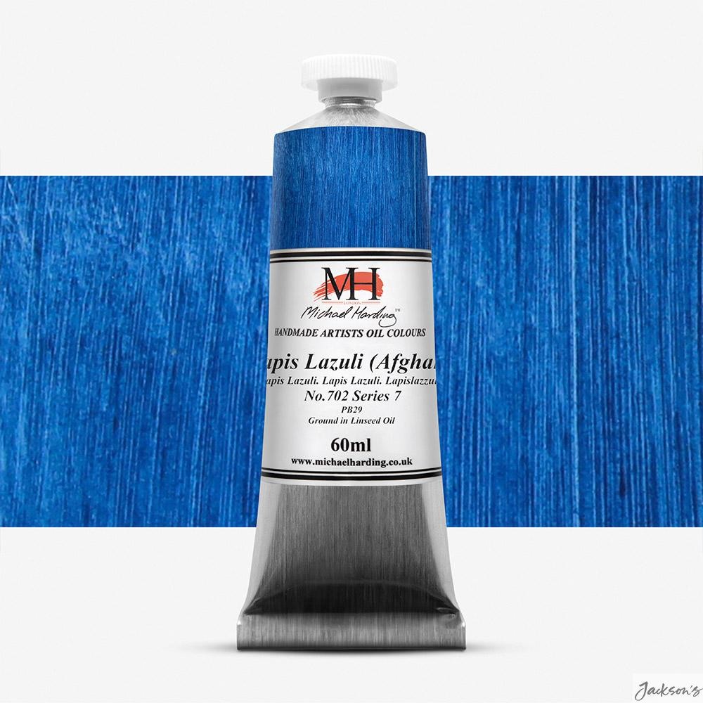 Michael Harding Oil Paint Cold Pressed Linseed 60ml Lapis Lazuli Afghan S7