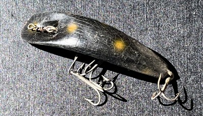 Vintage Crane Bait Model 105 Musky Wooden 4”