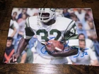Emerson Boozer Signed Autographed Auto 4x6 Photo New York Jets