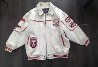 Avirex XXL Leather Jacket Let It Ride 1st Casino Tour Rare Grail.