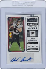 2022 Panini Contenders #287 Jared Bernhardt Rookie Ticket Autograph