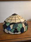 Tiffany Style 16x11” Stained Glass Multicolor Fruit Lamp Shade Only — photo 1