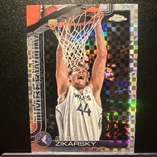 2025 Topps Chrome NBA Rocco Zikarsky Silver X Fractor Minnesota Timberwolves 