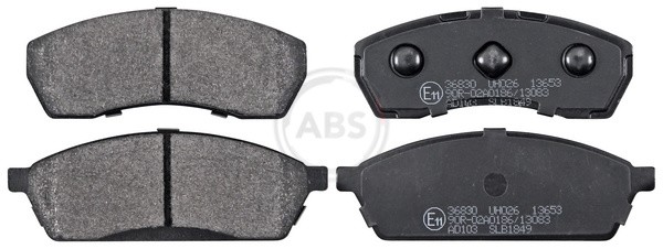 A.B.S. 36830 Bremsbelagsatz, Scheibenbremse For Subaru-image