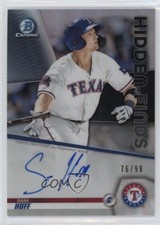 2020 Bowman Hidden Finds Chrome Auto 76/99 Sam Huff #HFA-SH Auto 03ou