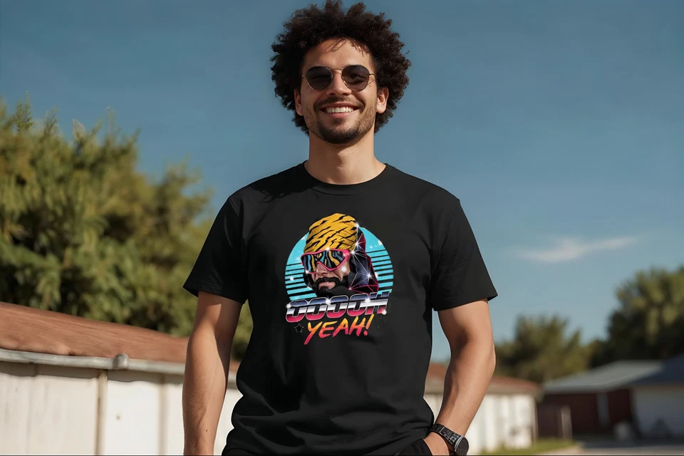 MACHO MAN RANDY SAVAGE GRAPHIC T-shirt taglia S-5XL - Immagine 3 di 3