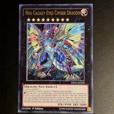 Neo Galaxy-Eyes Cipher Dragon - DPDG-DE039 - NM - 1. Auflage - Ultra - Yu-Gi-Oh!