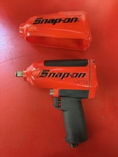 Snap On Tools Mg725 12dr Red Heavy-duty Air Impact Wrench Wboot 810ft Lb Snap On Tools Mg725 12dr Red Heavy-duty Air Impact Wrench Wboot 810ft Lb