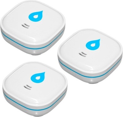 3x Set Wassermelder für Keller, Küche & Bad | Wassersensor mit 85dB Alarm | Mini