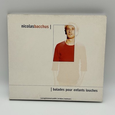 Nicolas Bacchus    Balades Pour Enfants Louches (CD, 2002, Mosaic Music, FRANCE)