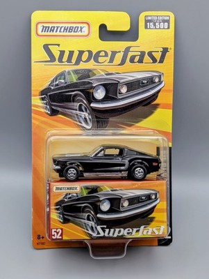 Matchbox Superfast #52 Ford Mustang 428 Black