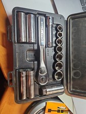 Made In Usa Craftsman 14 Piece Sae Socket Set In Plastic Case Made In Usa Craftsman 14 Piece Sae Socket Set In Plastic Case