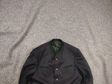 lodenfrey Trachten Loden Sandberg Traditio anthracite Wool Blazer Jacket Vintage