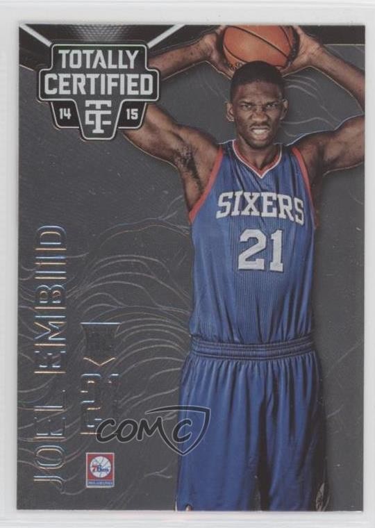 2014-15 Panini Totally Certified Joel Embiid #143 Rookie RC