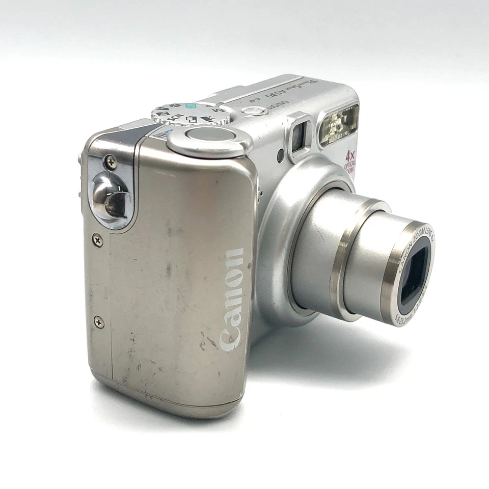 Canon PowerShot A530 AiAF 5.0 Mega Pixels Compact Digital Camera From Japan - Image 3 of 4