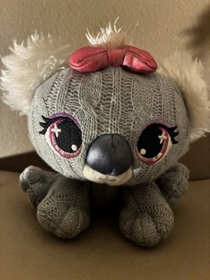 Victoria's Secret PINK Koala Plush Stuffed Animal Gray/White/Pink Tags 2015