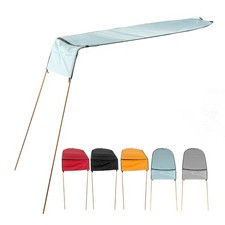 Kayak Shade Canopy Portable Foldable Boat Awning Set Kayak Canoe Sunshade