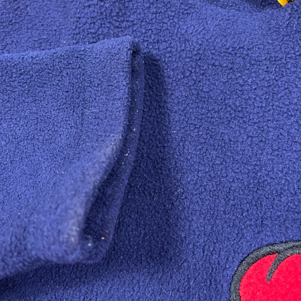 复古 Dr Seuss 连帽衫成人 XXL 2XL 蓝色羊毛绿色蛋火腿毛衣 Sam — 第 4/4 张图片