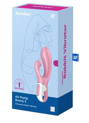 Satisfyer Air Pump Bunny 2 Inflatable Vibrator