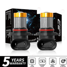 2X 9006 LED Fog Light Bulbs 5000K Cool Yellow for Toyota 4Runner 2003-2008 2009
