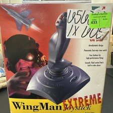 Logitech WINGMAN EXTREME 15 Pin Computer Joystick Model 3002 Vtg - Flight Stick