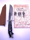 Vtg. WW2 booklet "Merrill's Marauders" Philippines made knife gifted to Soldier