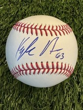 LOS ANGELES DODGERS KYLE HURT AUTOGRAPHED BRAND NEW MLB BASEBALL