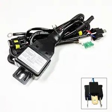HID Relay Harness H4 9003 HB2 12V 35W/55W Bi-Xenon Hi/Lo H/L Wiring Controller