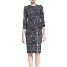 Elegant Black and White Women's Dress