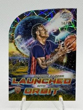 Marcus Sasser RC 2023-24 Topps Cosmic Chrome #LIO-10 Gold Interstellar /50 SP