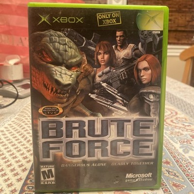 Brute Force (Microsoft Xbox, 2003) CIB Complete W/Manual & Tested 