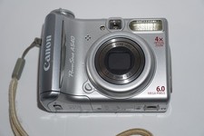 Canon PowerShot A540 Silver Optical Zoom Digital Camera for parts/repair only